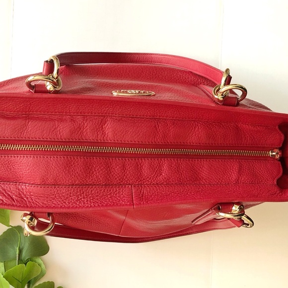 SOLD - Leather Purse/Shoulder bag/Tote | Coach - Picture 5 of 8